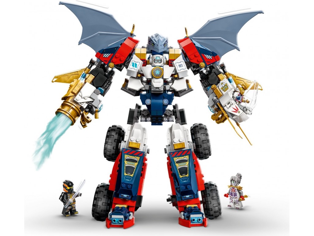 LEGO Ninjago 71834 Ультра комбо-робот Зейна 4 в 1