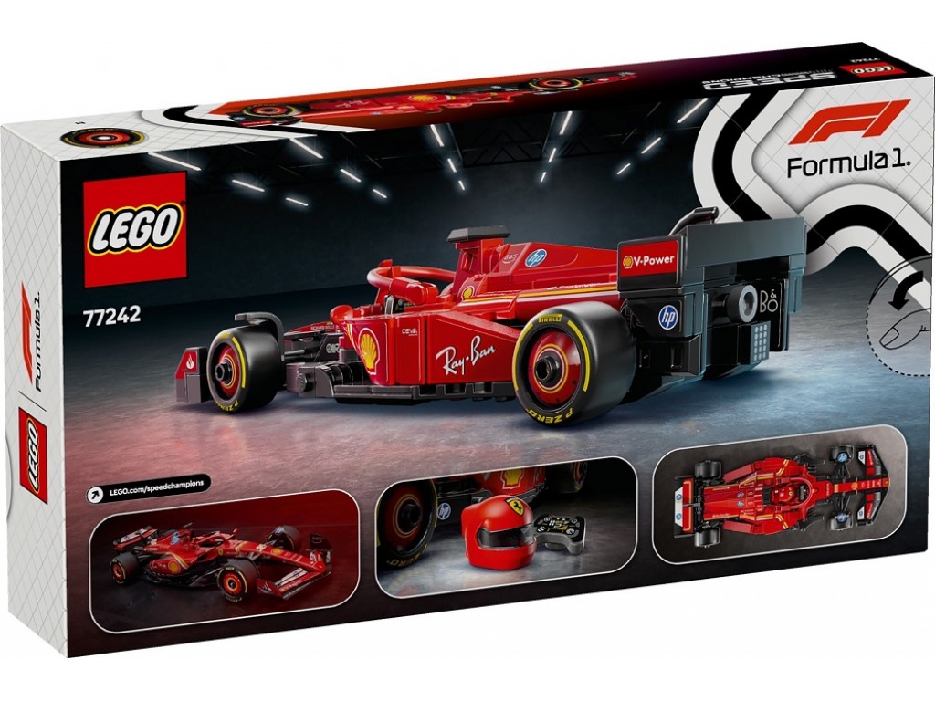 LEGO Speed Champions 77242 Formula 1 Ferrari SF-24