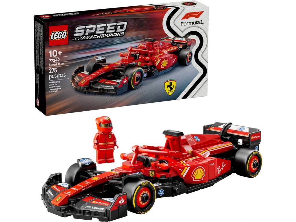 LEGO Speed Champions 77242 Formula 1 Ferrari SF-24