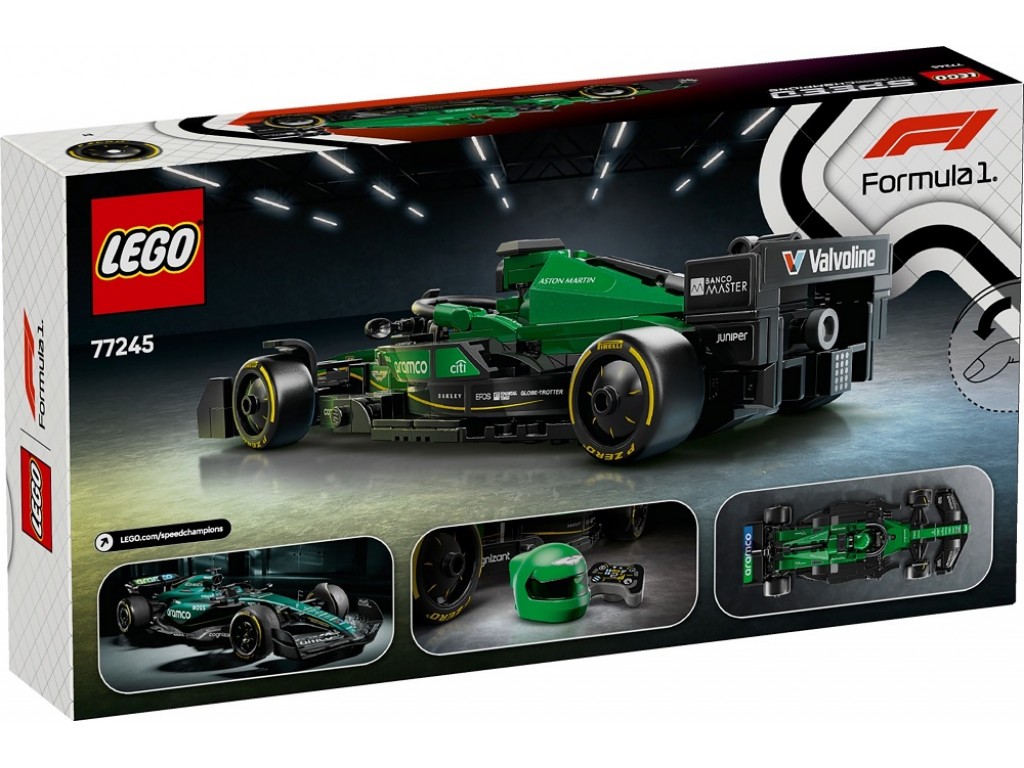 LEGO Speed Champions 77245 Formula 1 Aston Martin Aramco AMR24