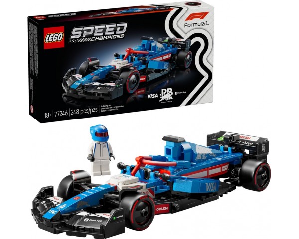 77246 LEGO Speed Champions Formula 1 Visa Cash App RB VCARB 01