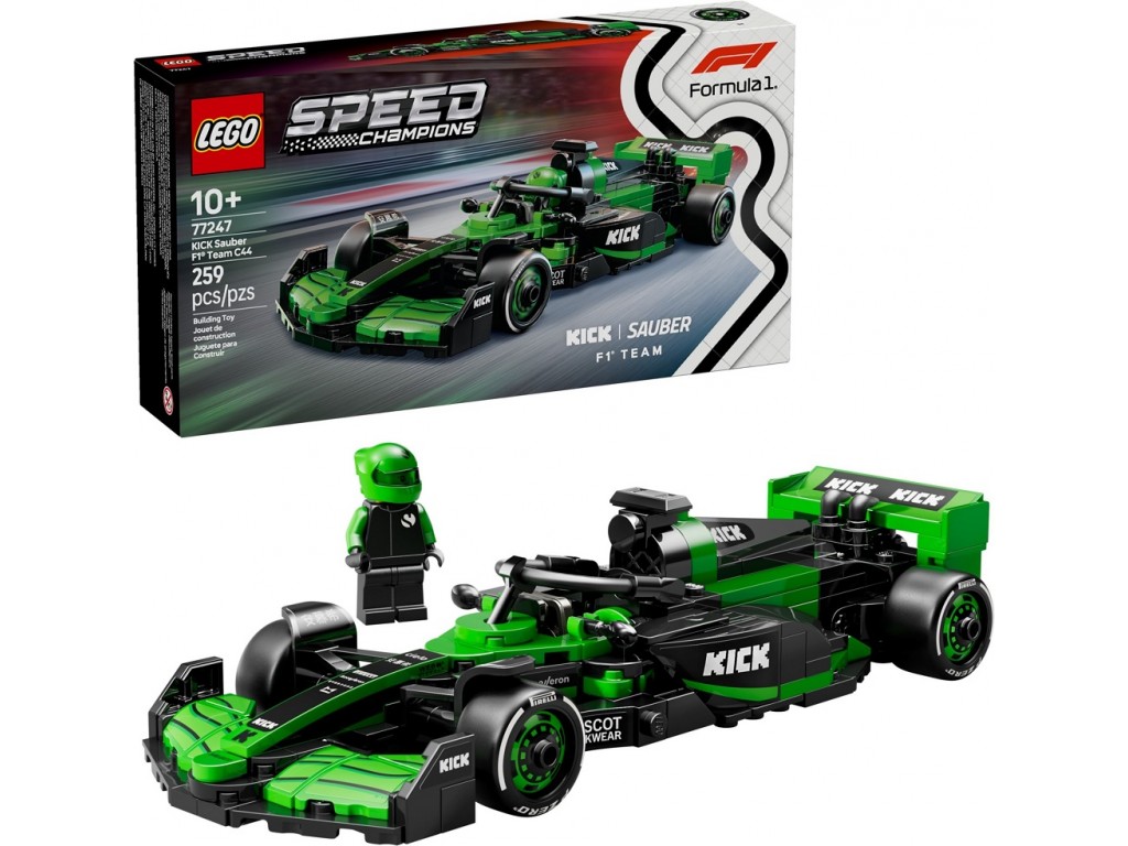 LEGO Speed Champions 77247 Formula 1 KICK Sauber C44