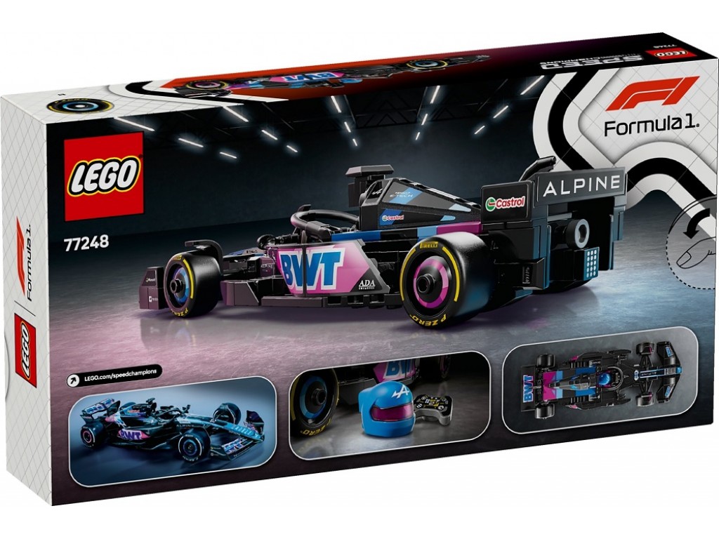 LEGO Speed Champions 77248 Formula 1 BWT Alpine Team A524