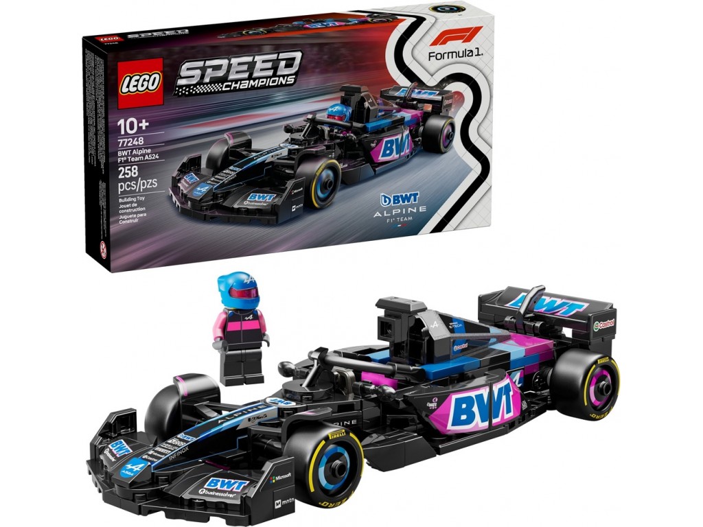 LEGO Speed Champions 77248 Formula 1 BWT Alpine Team A524