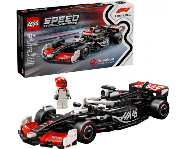 77250 LEGO Speed Champions Formula 1 MoneyGram Haas VF-24