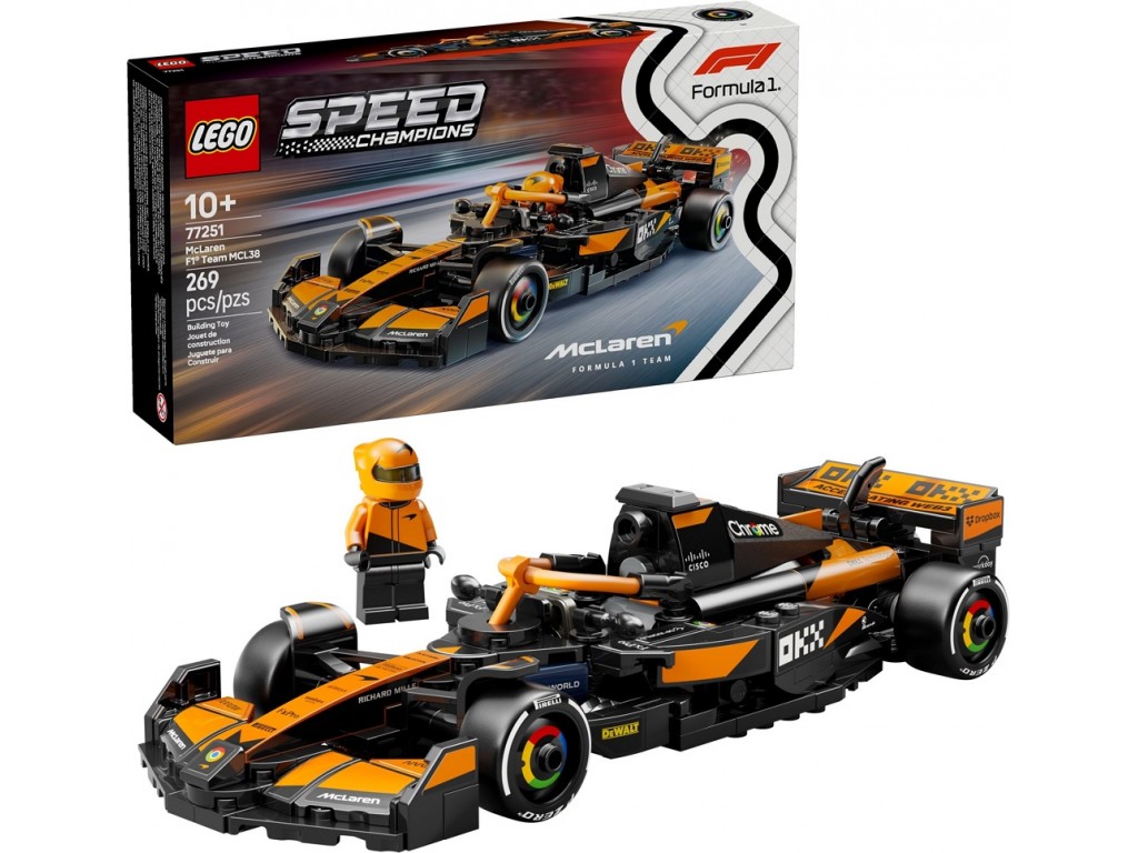 LEGO Speed Champions 77251 Formula 1 McLaren MCL38
