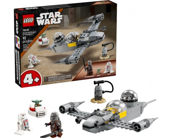 75410 LEGO Star Wars Истребитель N-1 Мандо и Грогу