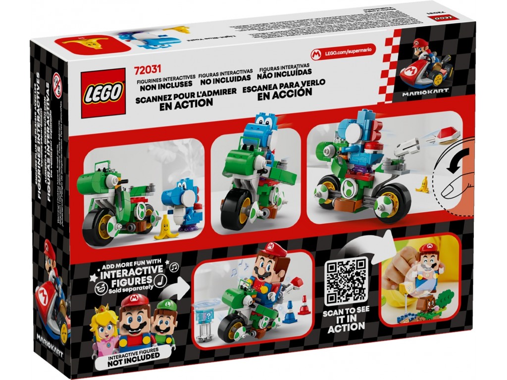 LEGO Super Mario 72031 Mario Kart – Мотоцикл Йоши