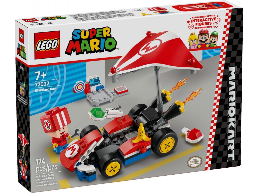 LEGO Super Mario 72032 Mario Kart – Стандартный карт