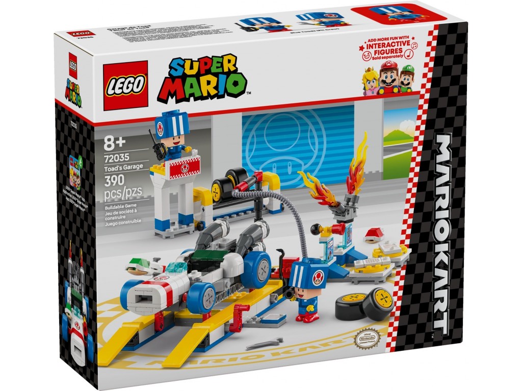 LEGO Super Mario 72035 Mario Kart – Гараж Тоада