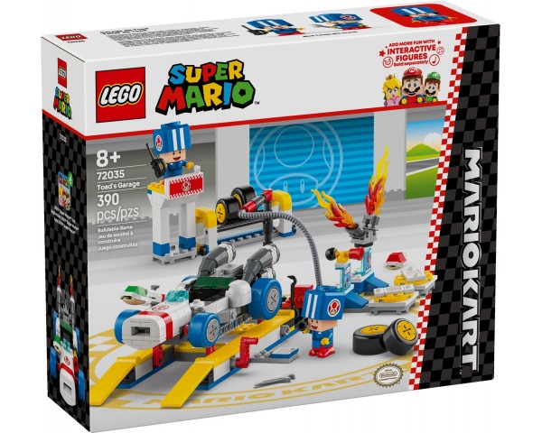 72035 LEGO Super Heroes Mario Kart – Гараж Тоада