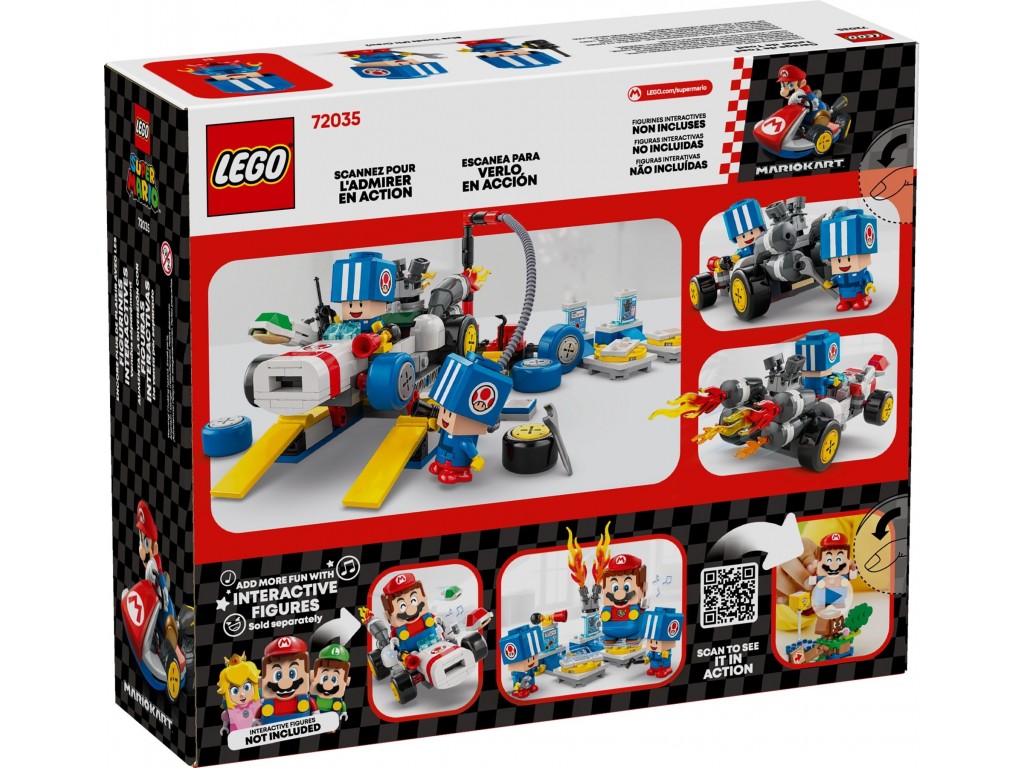 LEGO Super Mario 72035 Mario Kart – Гараж Тоада