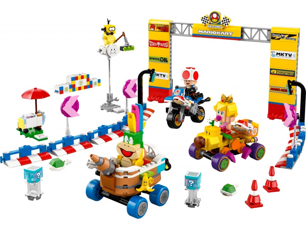 LEGO Super Mario 72036 Mario Kart – Гран-при Малыша Пича