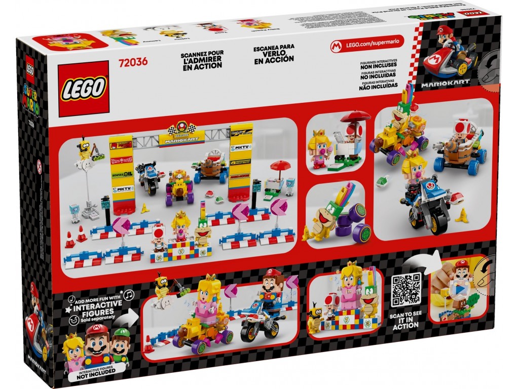 LEGO Super Mario 72036 Mario Kart – Гран-при Малыша Пича