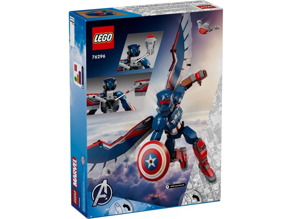 LEGO Super Heroes 76296 Фигурка нового Капитана Америки