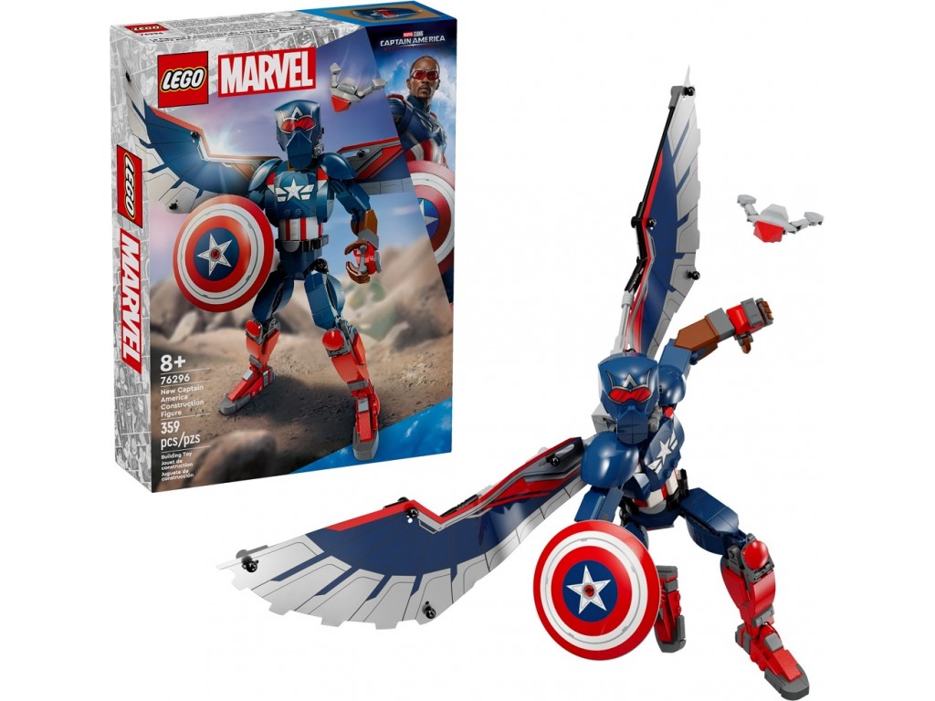 LEGO Super Heroes 76296 Фигурка нового Капитана Америки