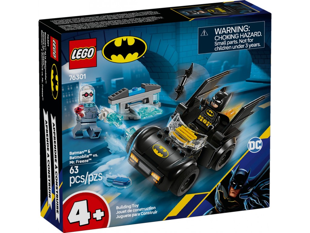 LEGO Super Heroes 76301 Бэтмен на Бэтмобиле против Мистера Фриза