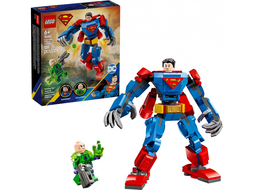 LEGO Super Heroes 76302 Супермен против Лекса Лютора