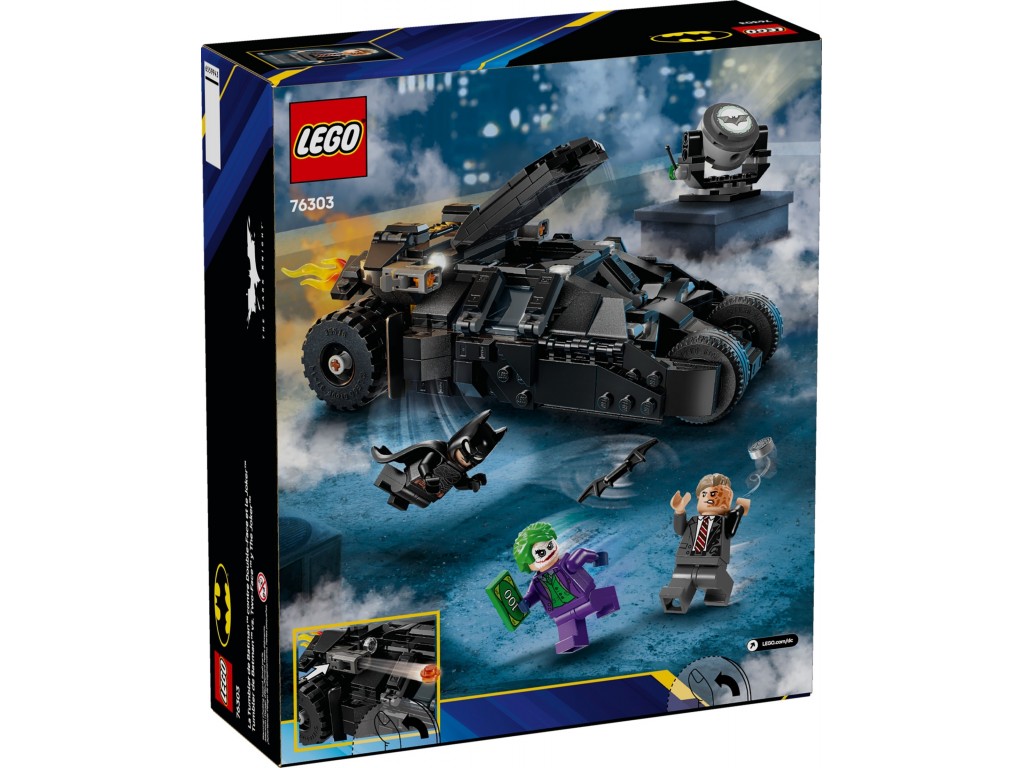 LEGO Super Heroes 76303 Бэтмен на Тумблере против Двуликого и Джокера