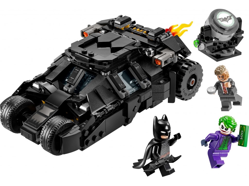 LEGO Super Heroes 76303 Бэтмен на Тумблере против Двуликого и Джокера