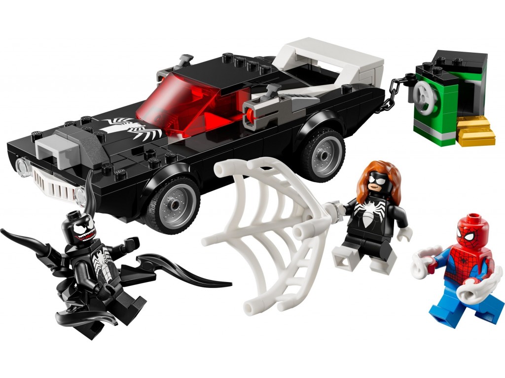 LEGO Super Heroes 76309 Человек-паук против Венома на маслкаре