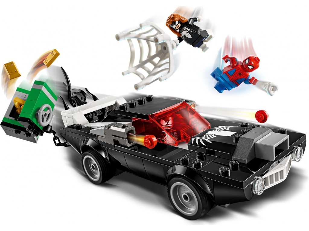 LEGO Super Heroes 76309 Человек-паук против Венома на маслкаре