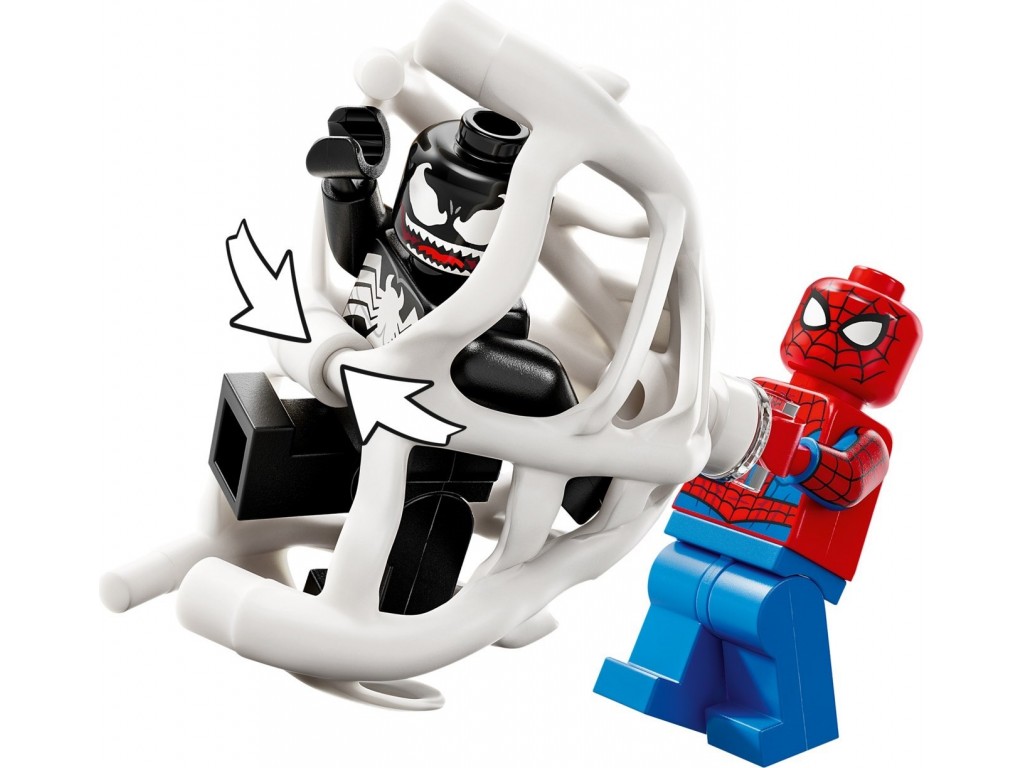 LEGO Super Heroes 76309 Человек-паук против Венома на маслкаре