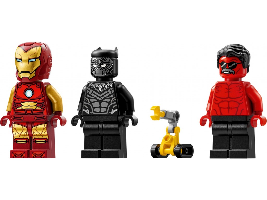 LEGO Super Heroes 763104 Железный человек на автомобиле и Черная пантера против Красного Халка