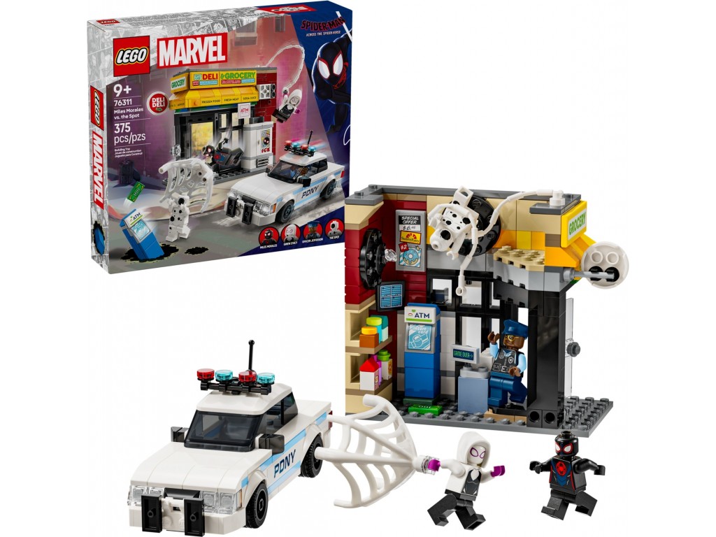 LEGO Super Heroes 76311 Через вселенные: Майлз Моралес против Спота
