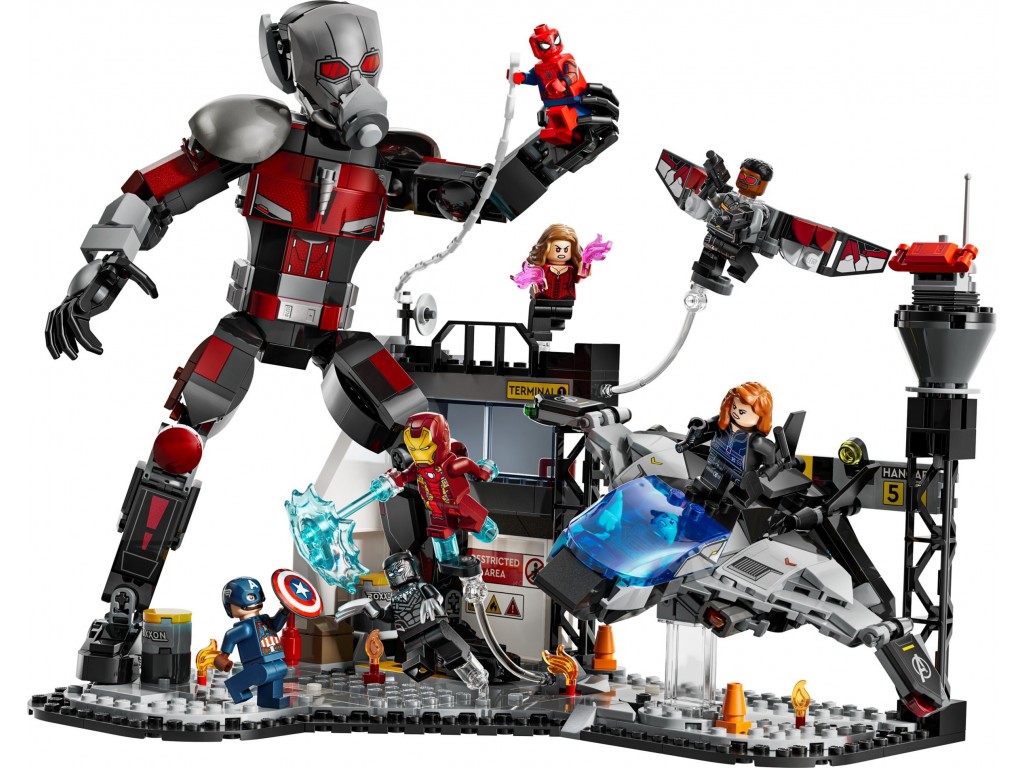 LEGO Super Heroes 76314 Капитан Америка: Битва в гражданской войне