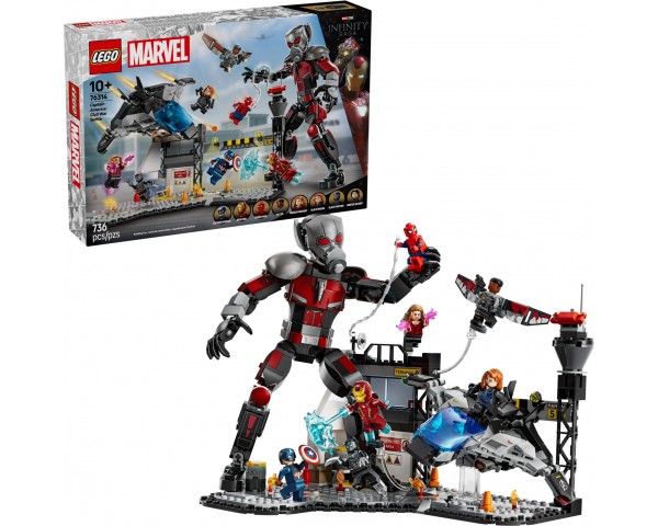 76314 LEGO Super Heroes Капитан Америка: Битва в гражданской войне