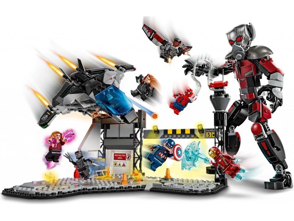 LEGO Super Heroes 76314 Капитан Америка: Битва в гражданской войне