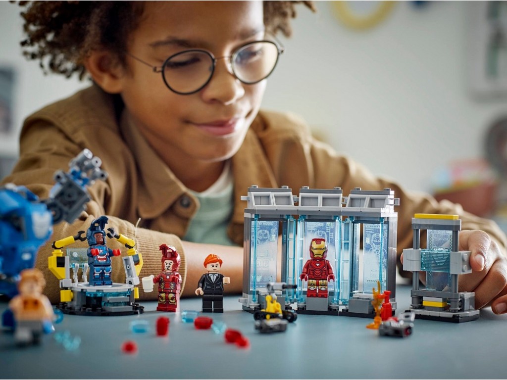 LEGO Super Heroes 76315 Лаборатория Железного Человека: Арсенал