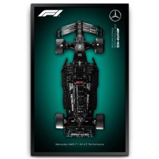 Настенная демонстрационная рамка для LEGO Technic 42171 Mercedes-AMG F1