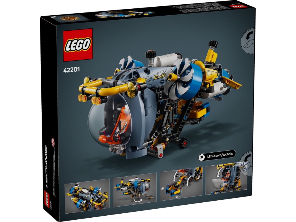 LEGO Technic 42201 Исследовательская подводная лодка