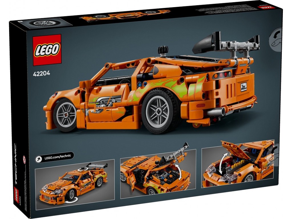 LEGO Technic 42204 Форсаж Toyota Supra MK4
