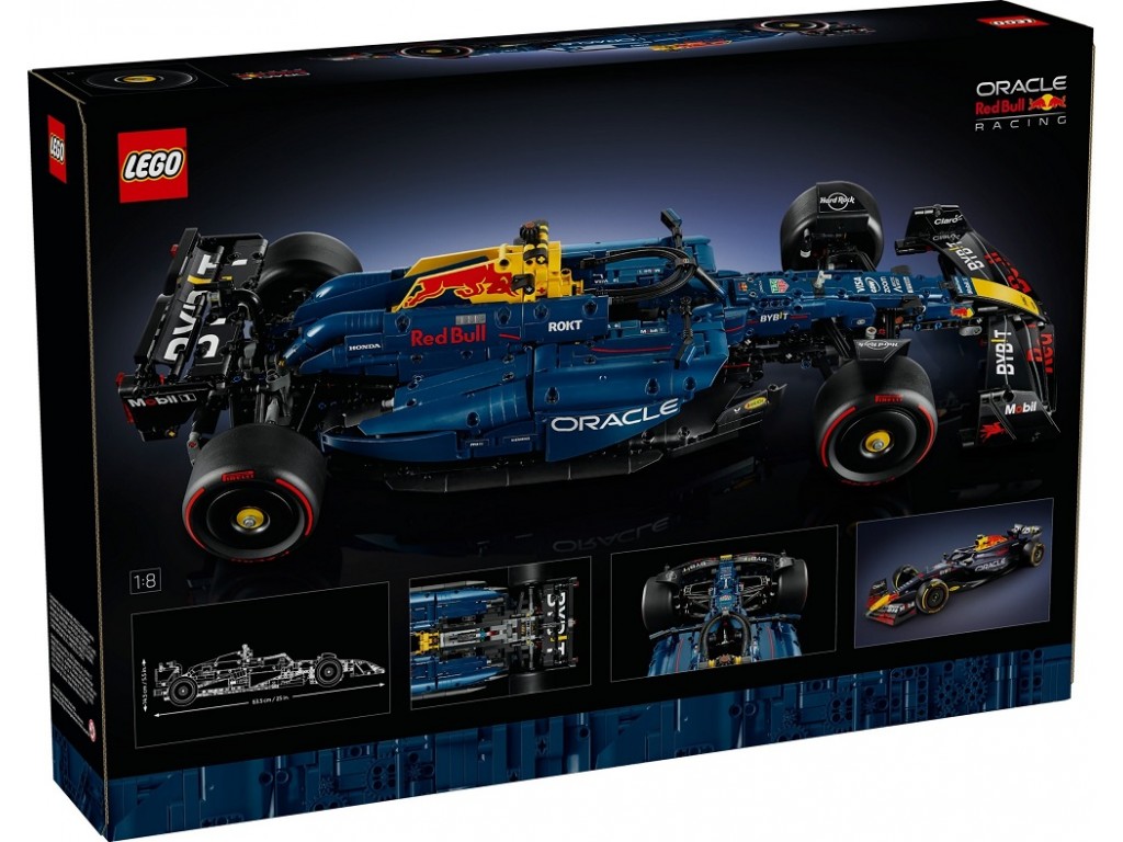 LEGO Technic 42206 Гоночная машина F1 Oracle Red Bull Racing RB20